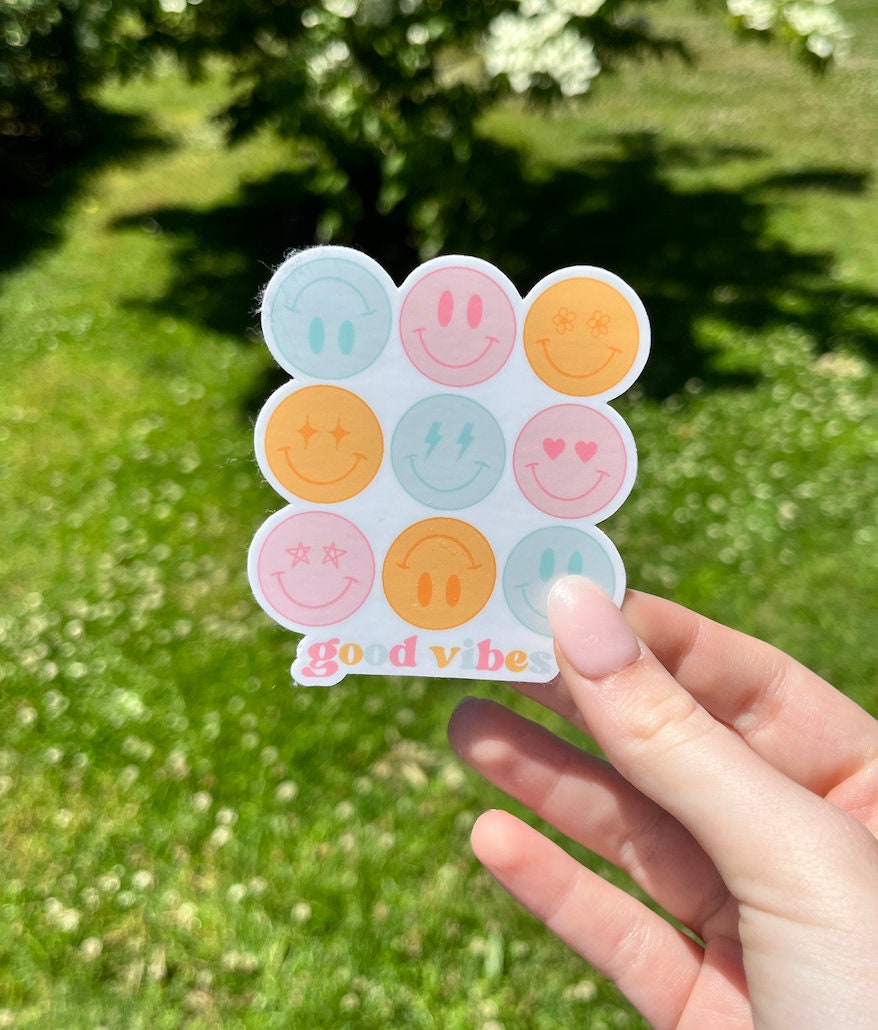 good vibes sticker