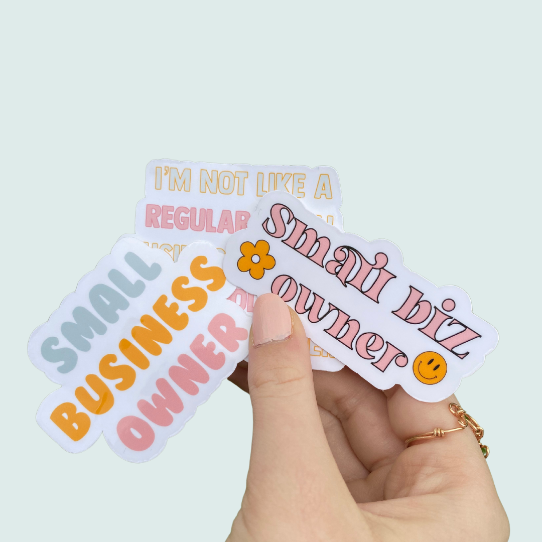 How I make my stickers at home!