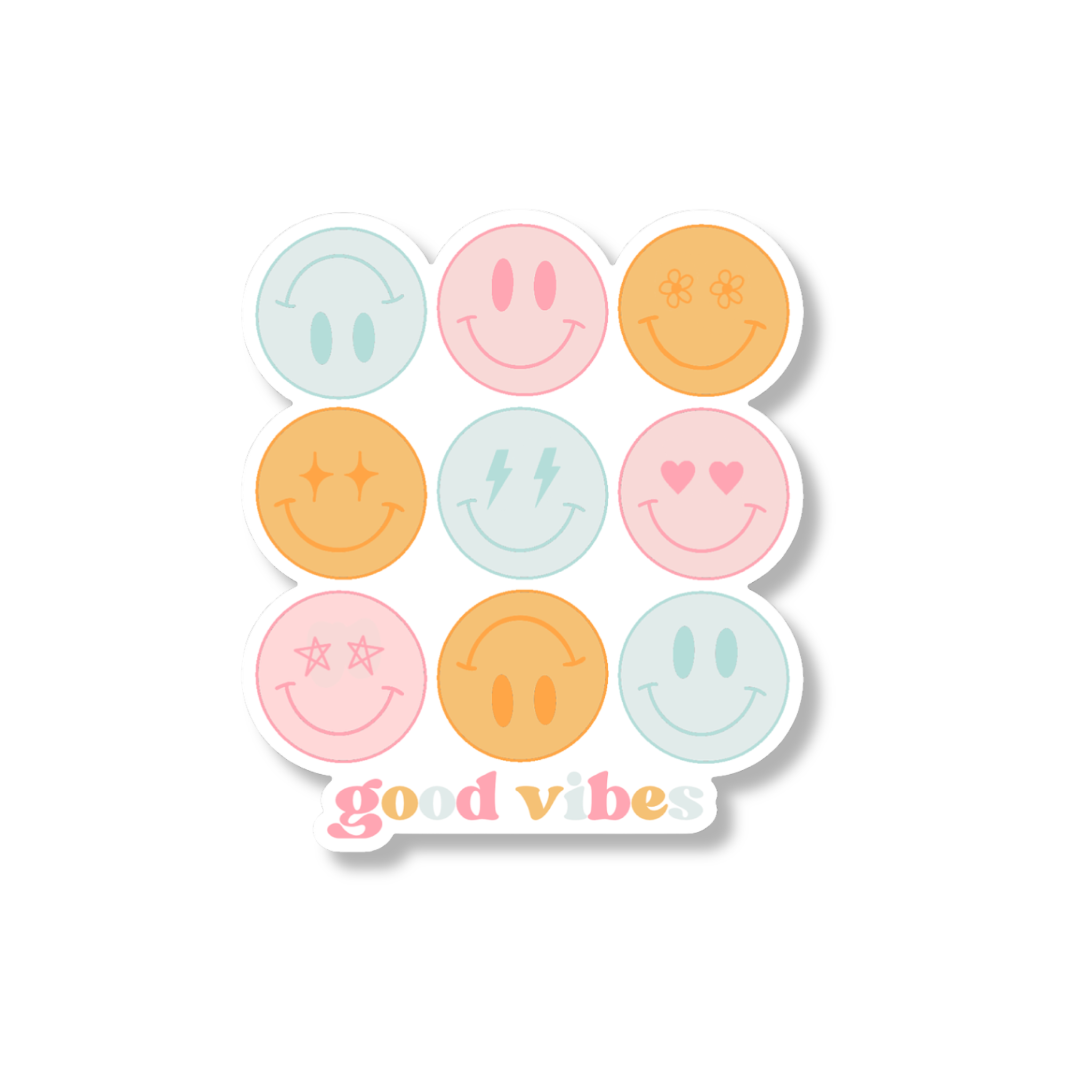good vibes sticker