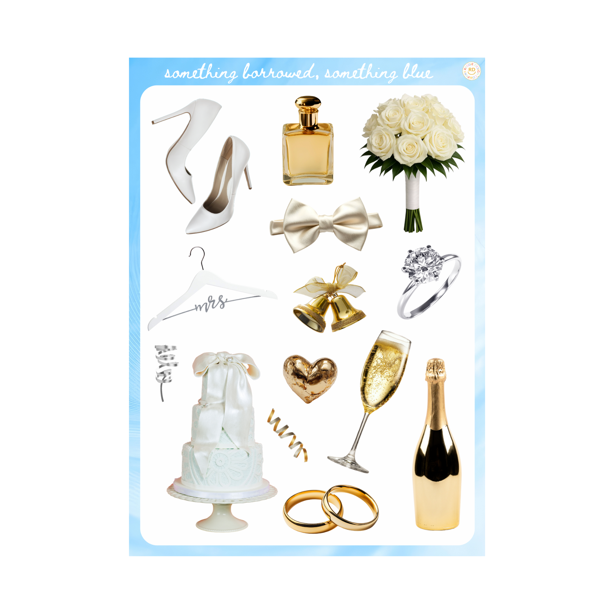Wedding Day Sticker Sheet