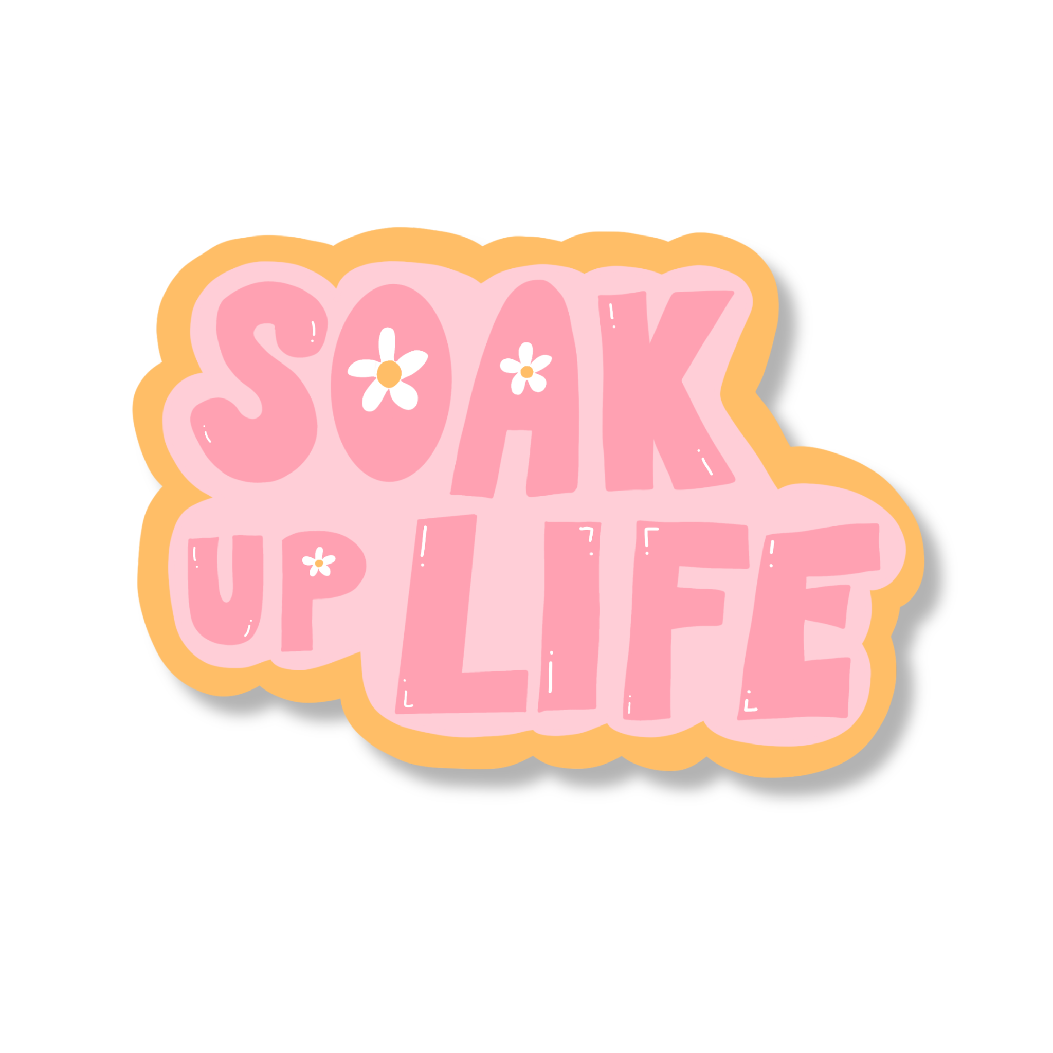 soak up life sticker