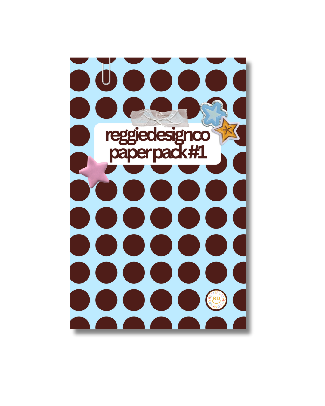 Blue and Pink Paper Pack