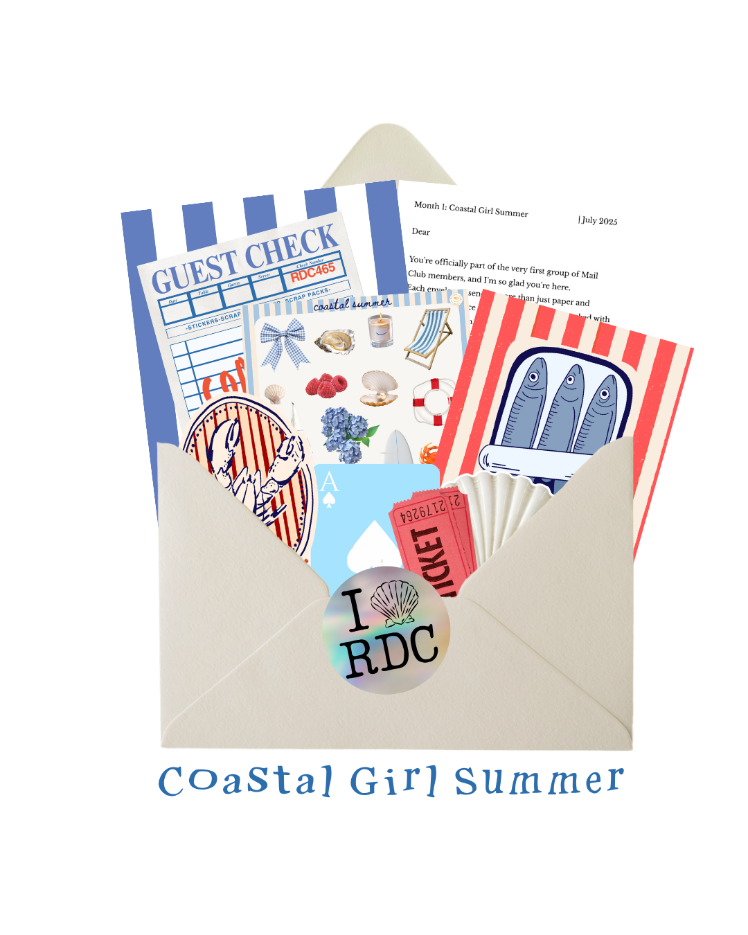 July 25 Coastal Girl Summer