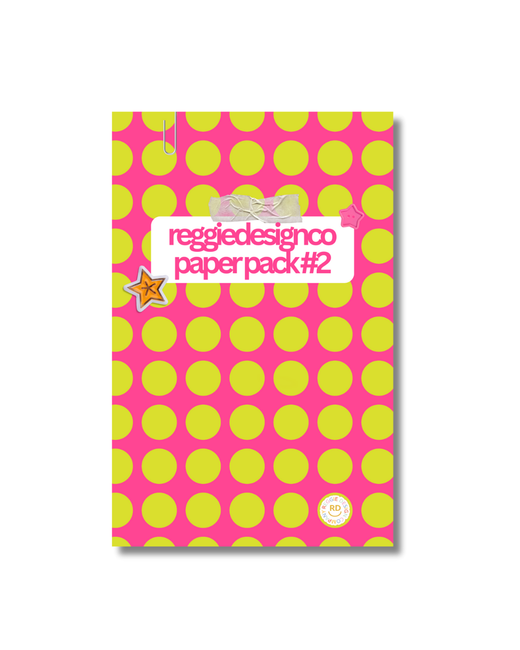 Pink and Green Paper Pack