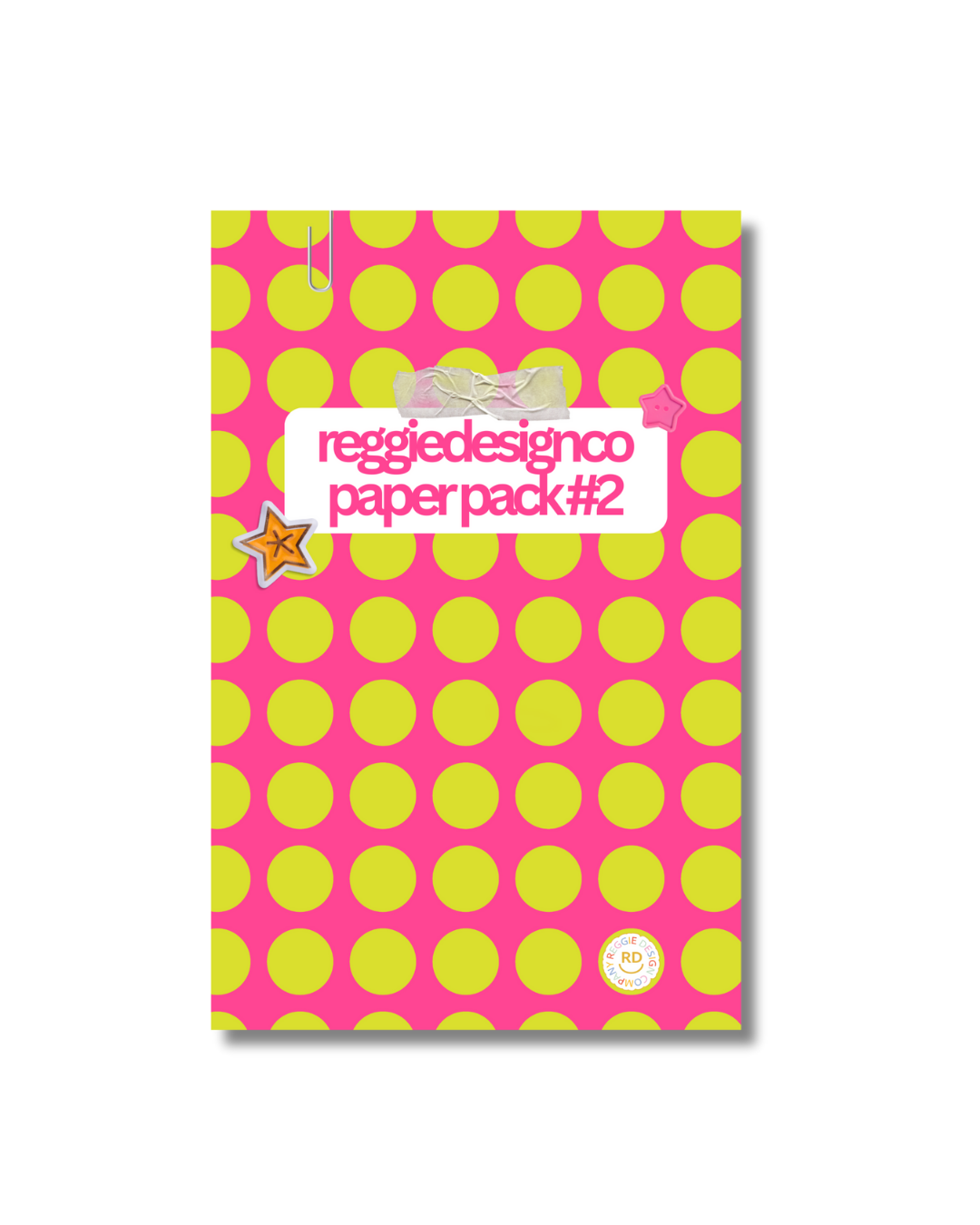 Pink and Green Paper Pack
