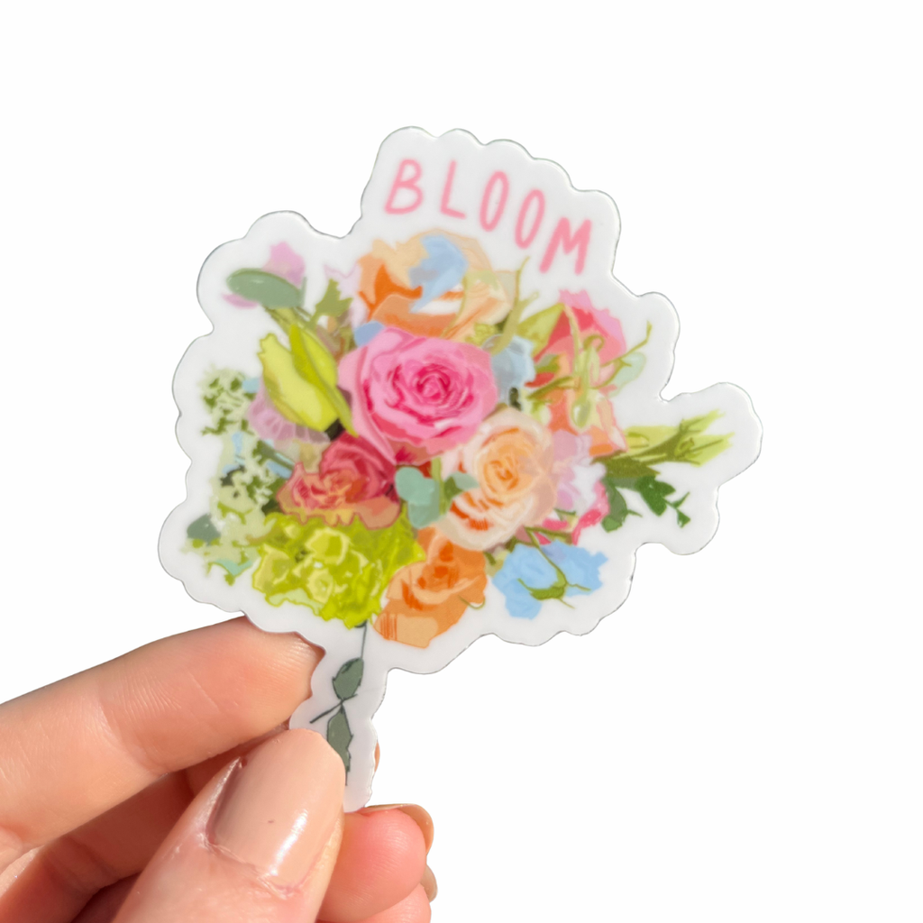bloom sticker