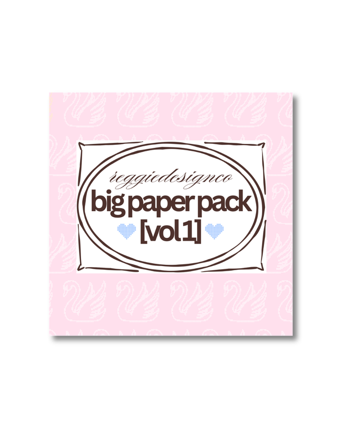 Big Paper Pack [vol 1]