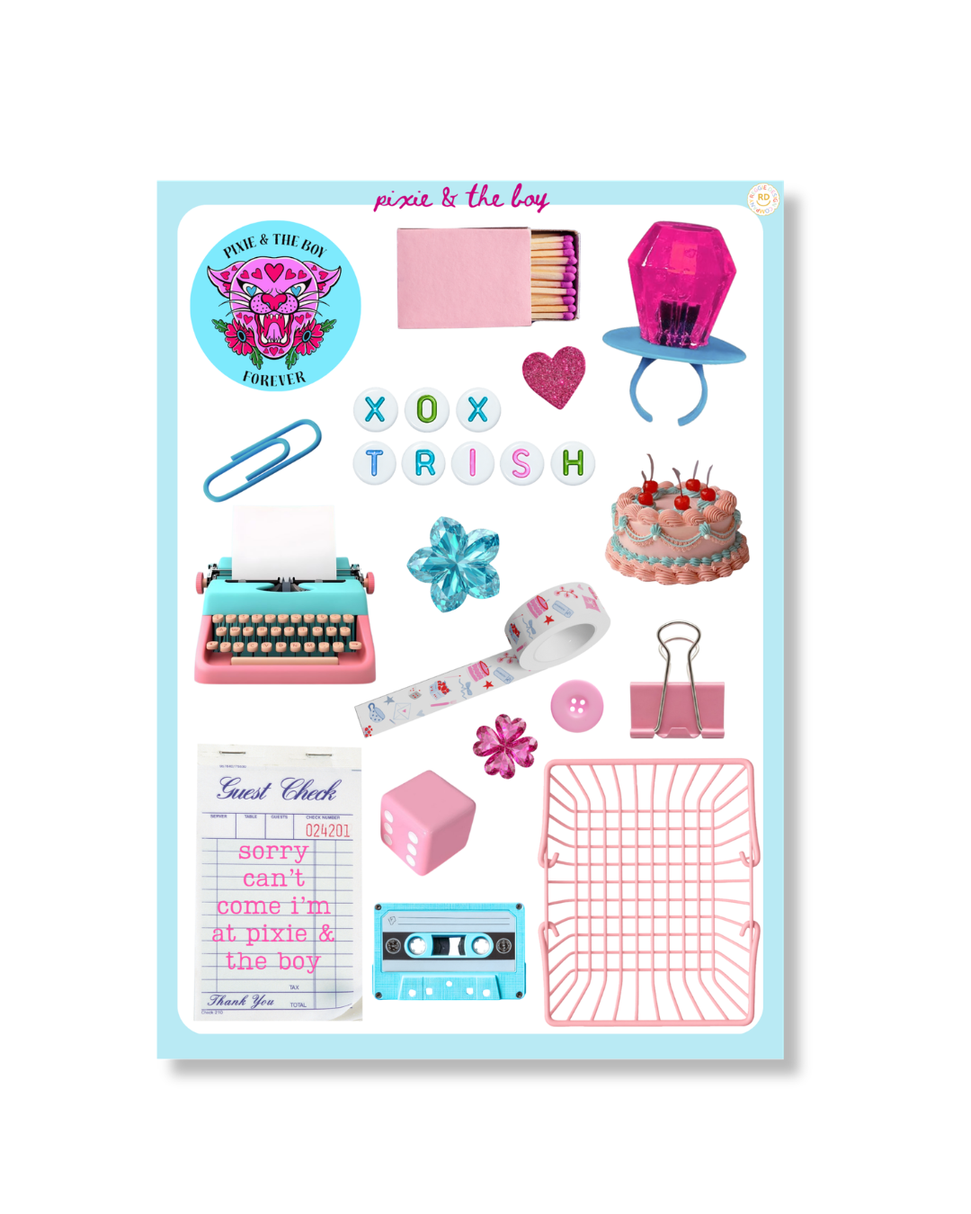 Pixie and the Boy Sheet