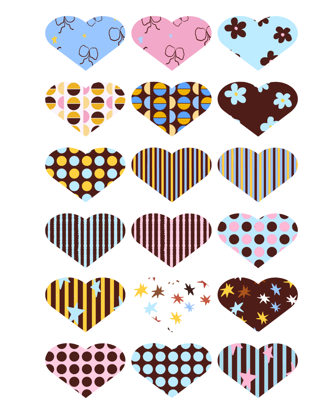 Blue and Pink Paper Pack