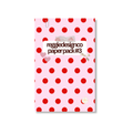 Pink and Red Paper book