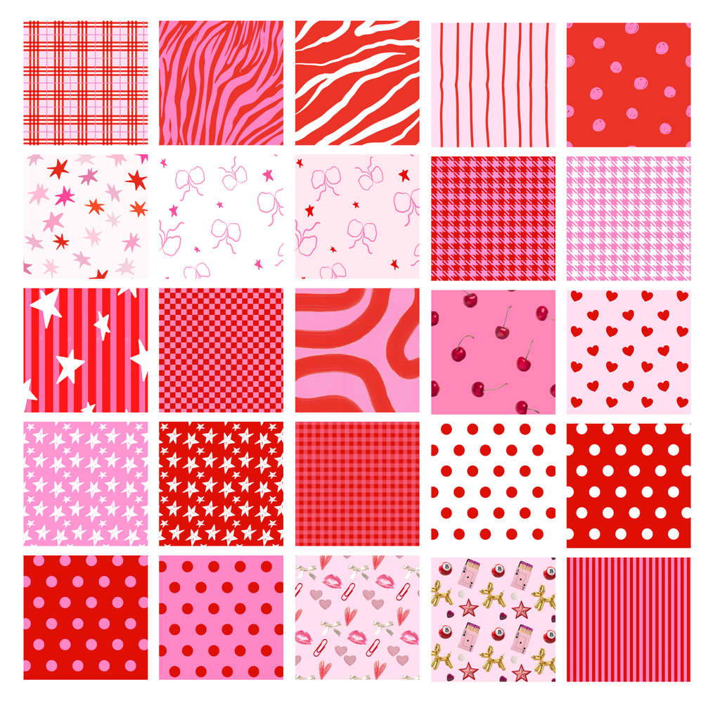 Pink and Red Paper book