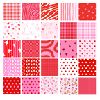 Pink and Red Paper book