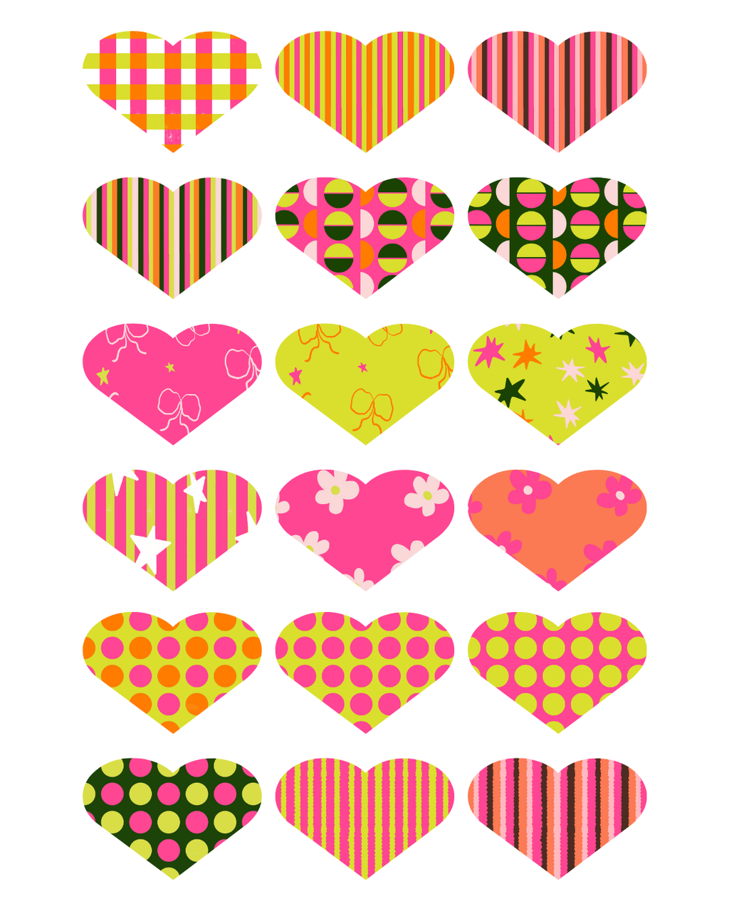 Pink and Green Paper Pack