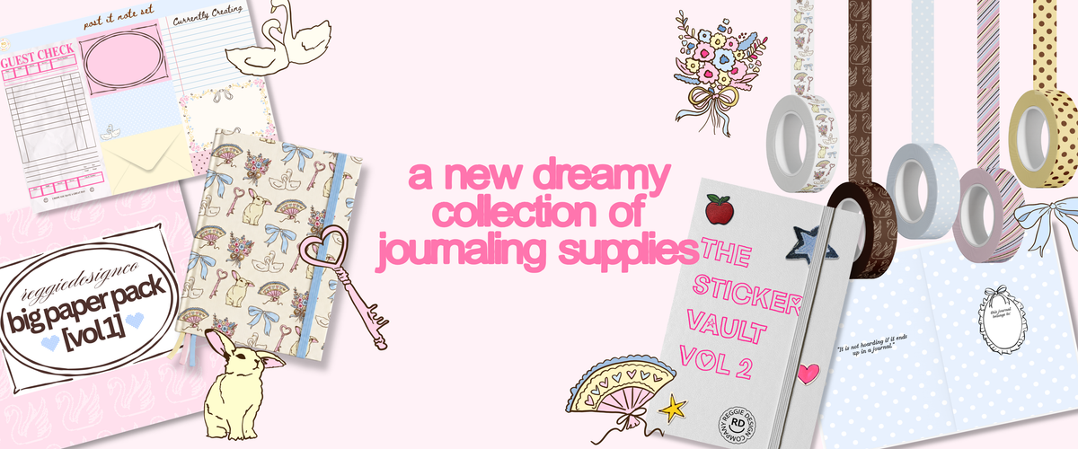 A new dreamy collection of journaling supplies