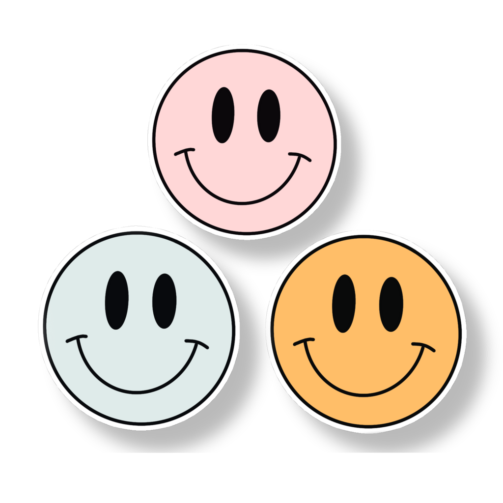 Smiley Face Sticker