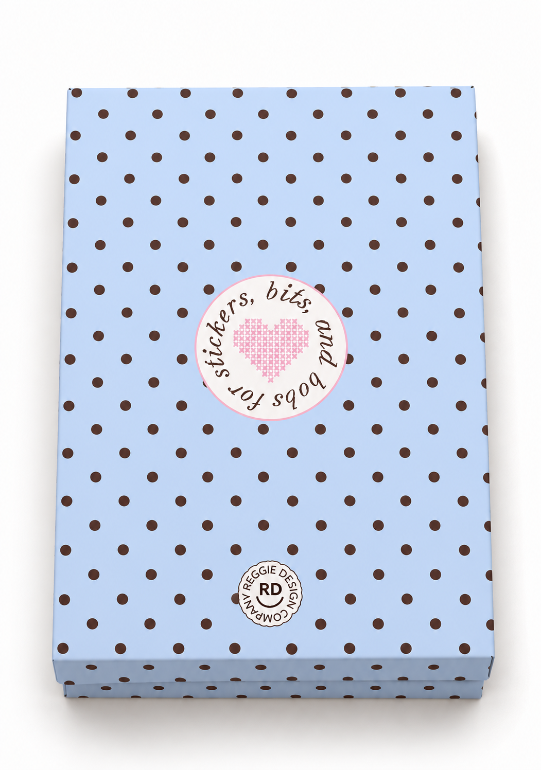 Blue Polka Dot Journal