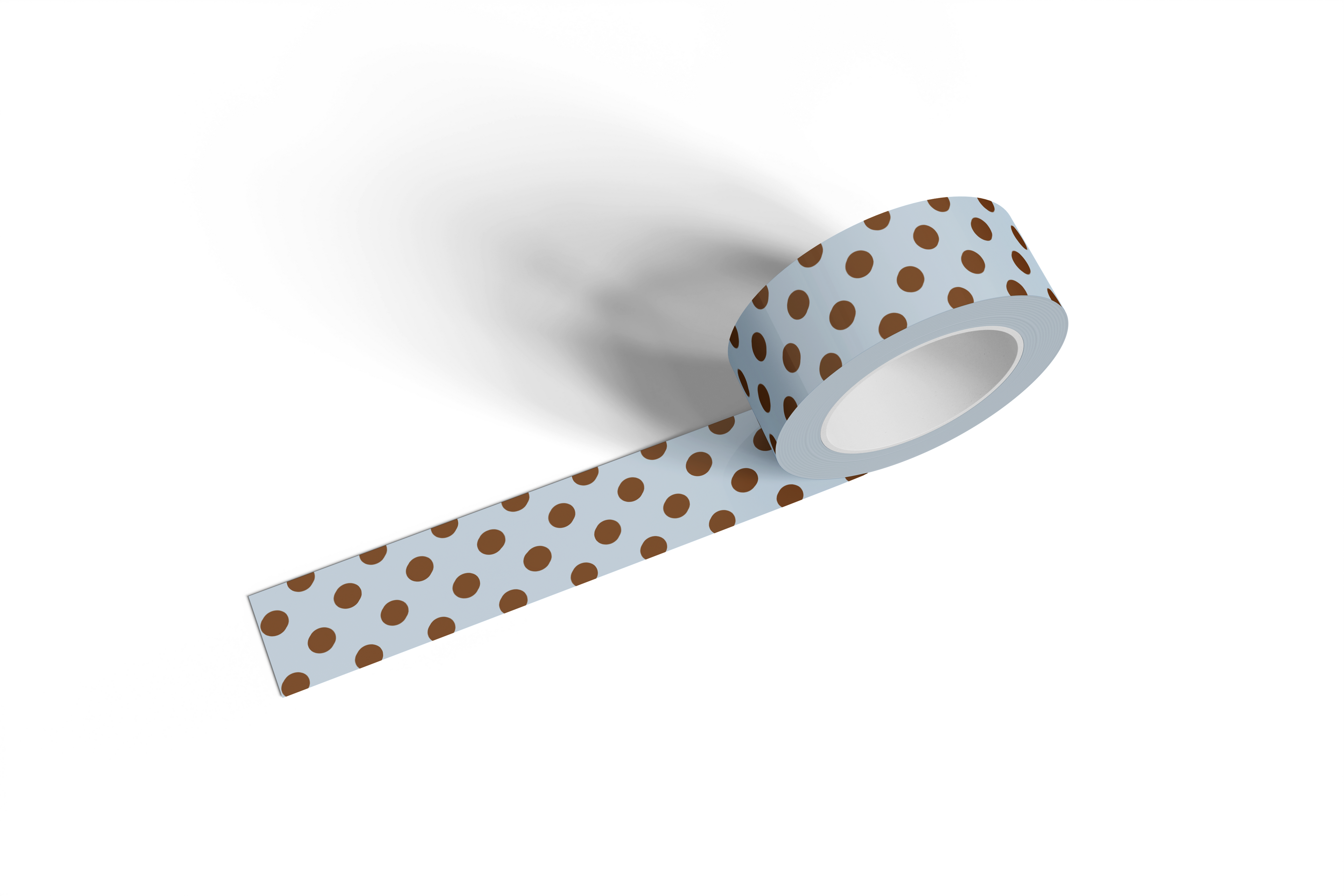 Blue Polka Dot Washi Tape