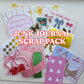 Junk Journal Scrap Epherma Supply Kit - Mystery Assorted Ephemera Sticker Pack- Mixed Media- Aesthetic, trinket,, sticker sheets