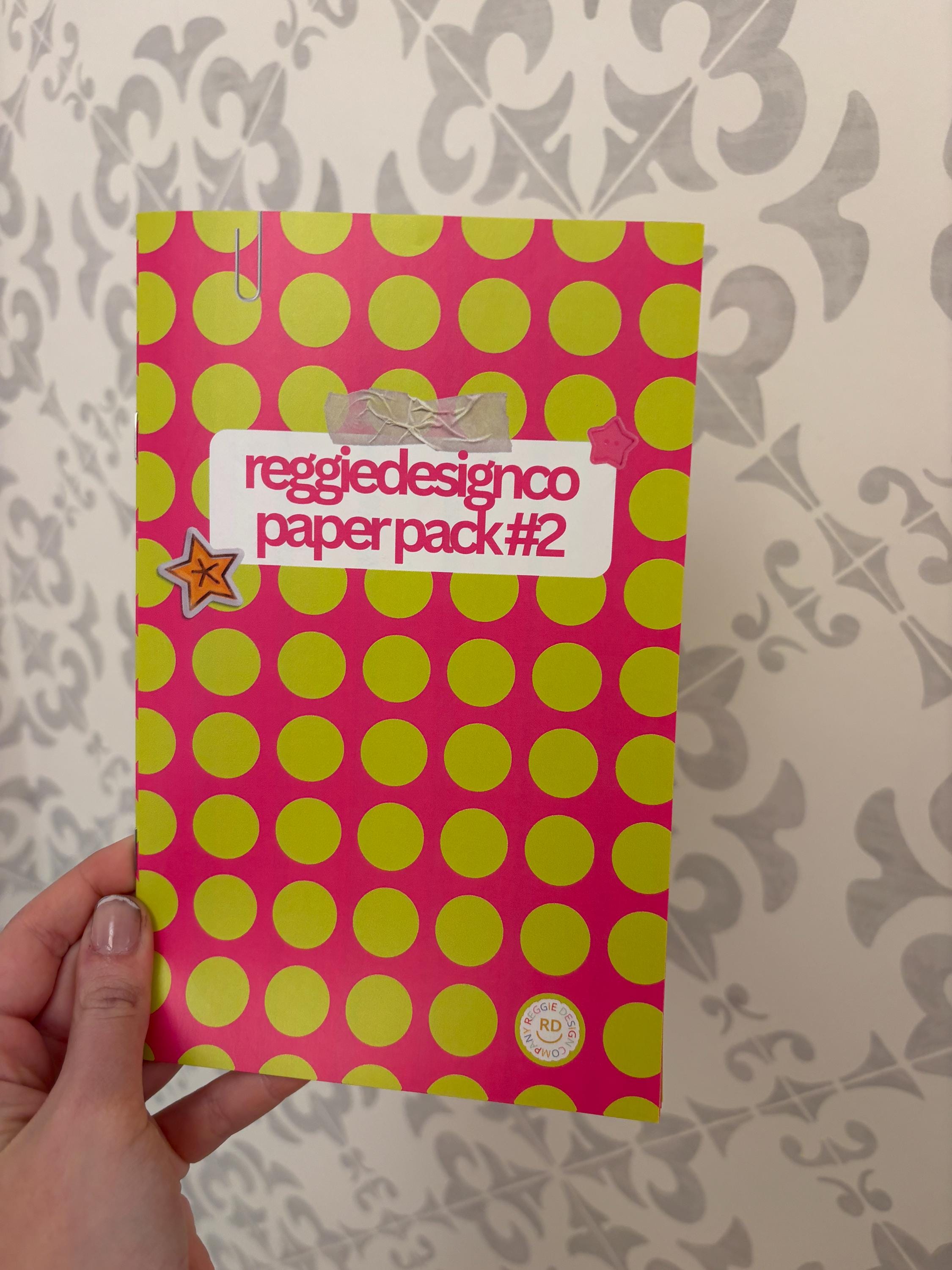 Pattern Paper Pack 18 Pages of Pattern Paper