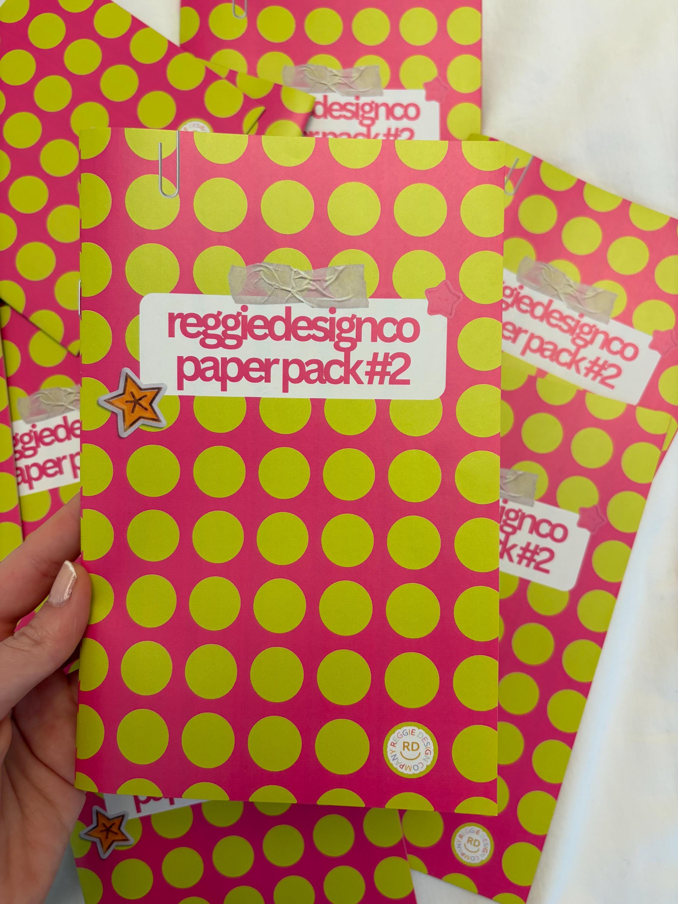 Pattern Paper Pack 18 Pages of Pattern Paper