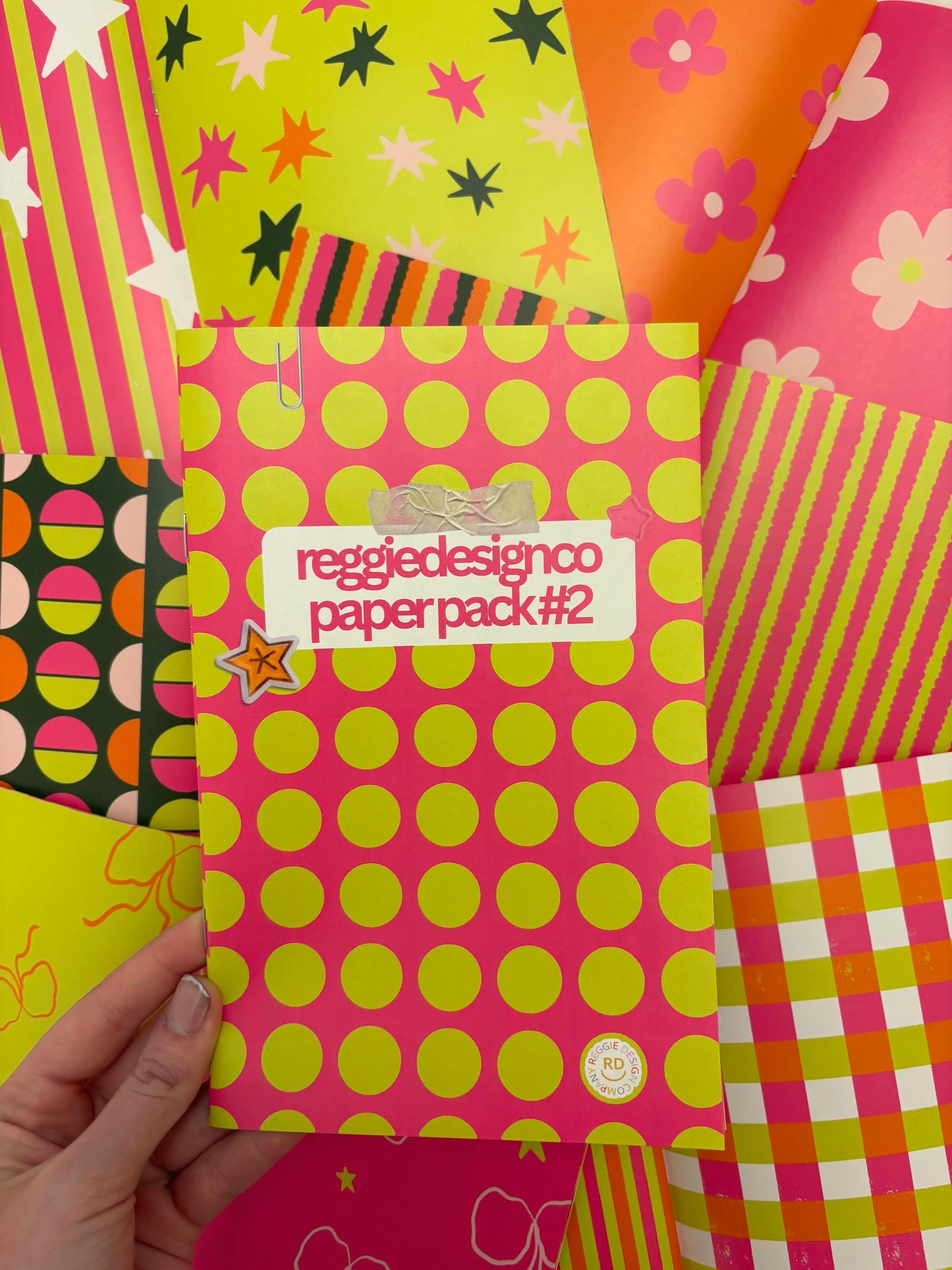 Pattern Paper Pack 18 Pages of Pattern Paper