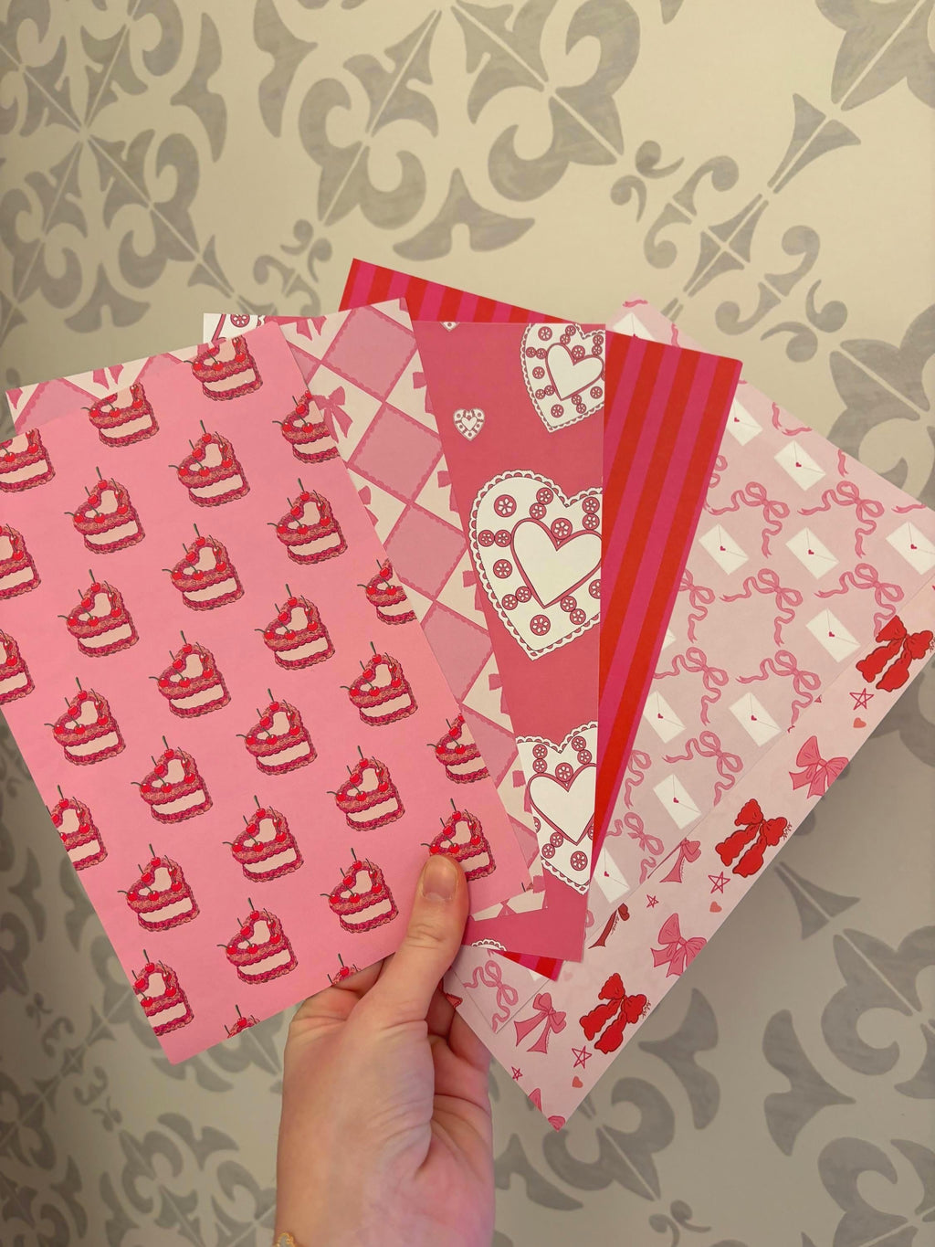 Journal Pattern Notebook 6 Pages