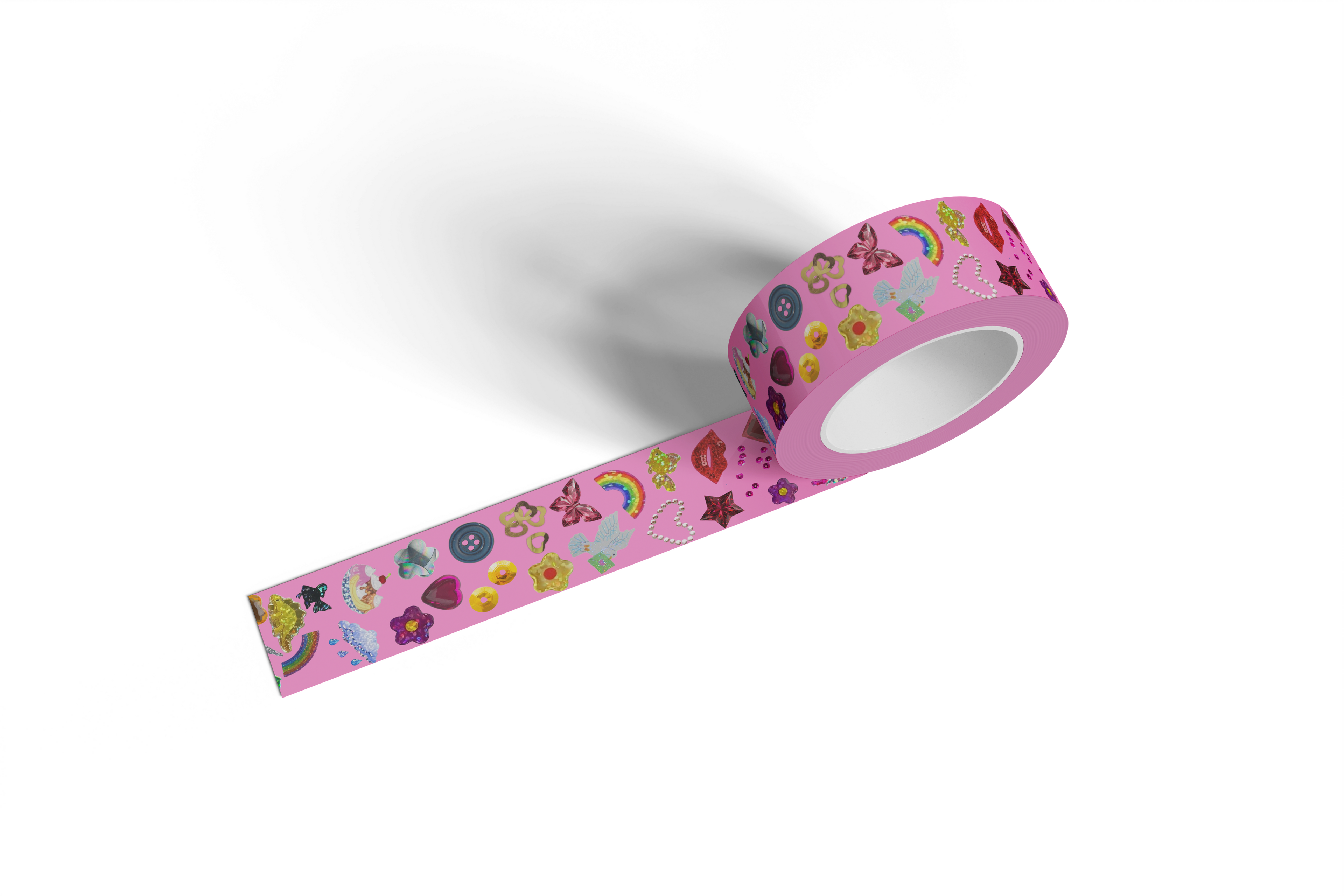 Pink Gem Washi