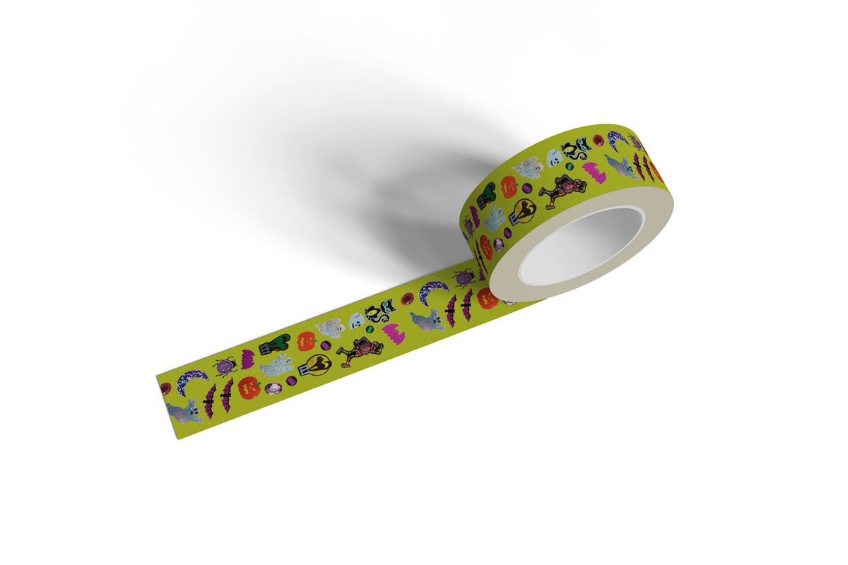 Spooky Sparkle Washi Tape