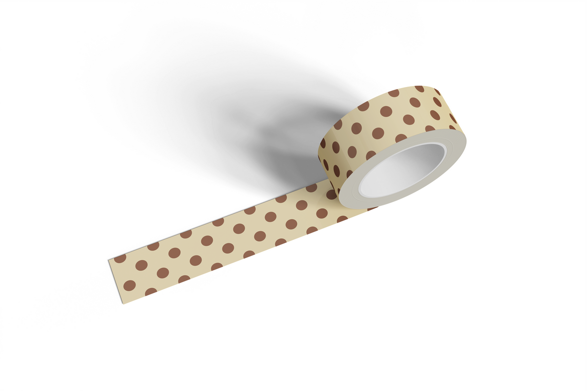Butter Polka Dot Washi Tape