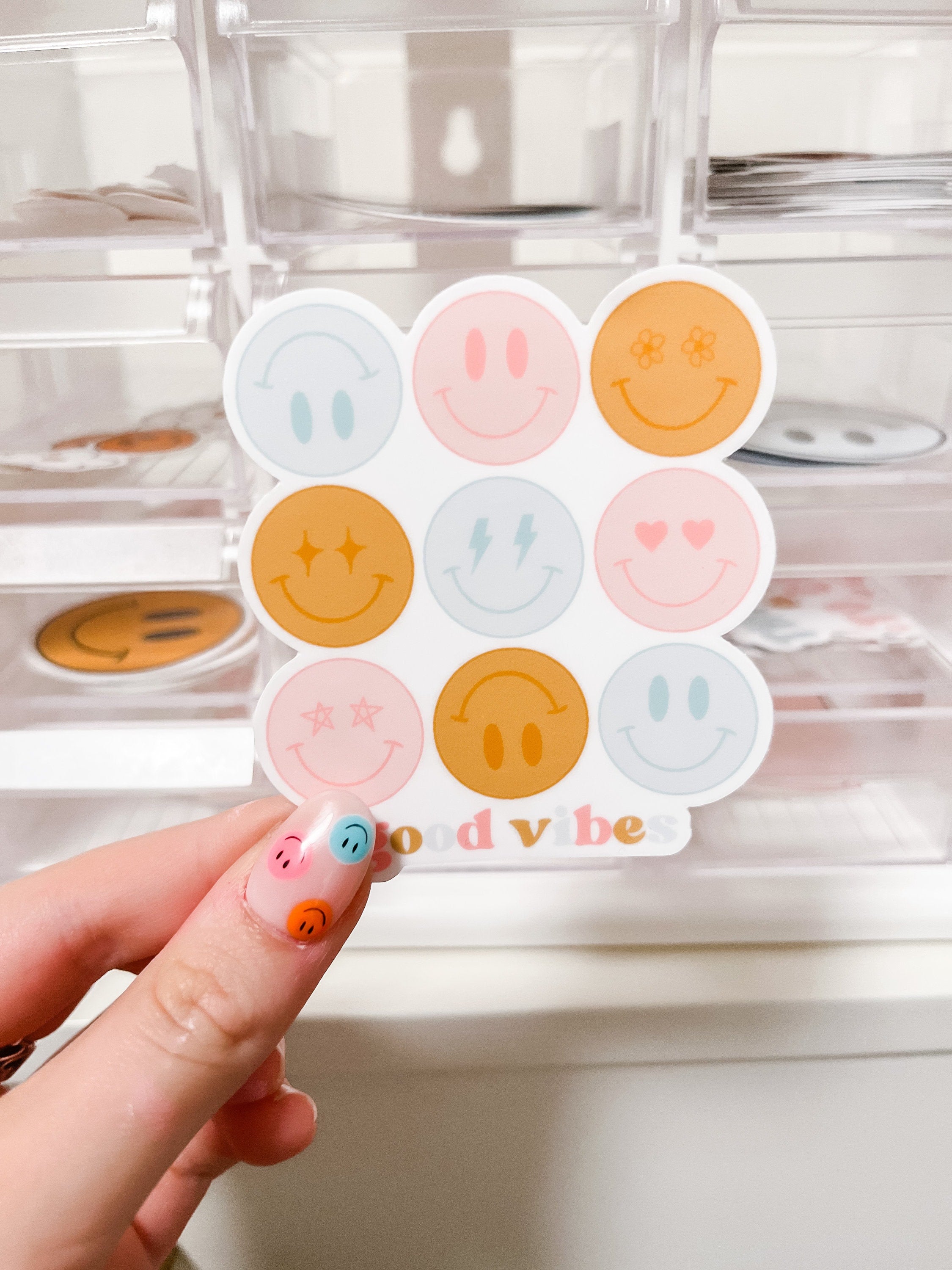 good vibes sticker